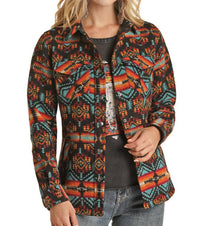 Powder River - Wool Aztec Jacquard Shirt Jacket