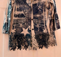 Origami - Women's Stars and stripes top