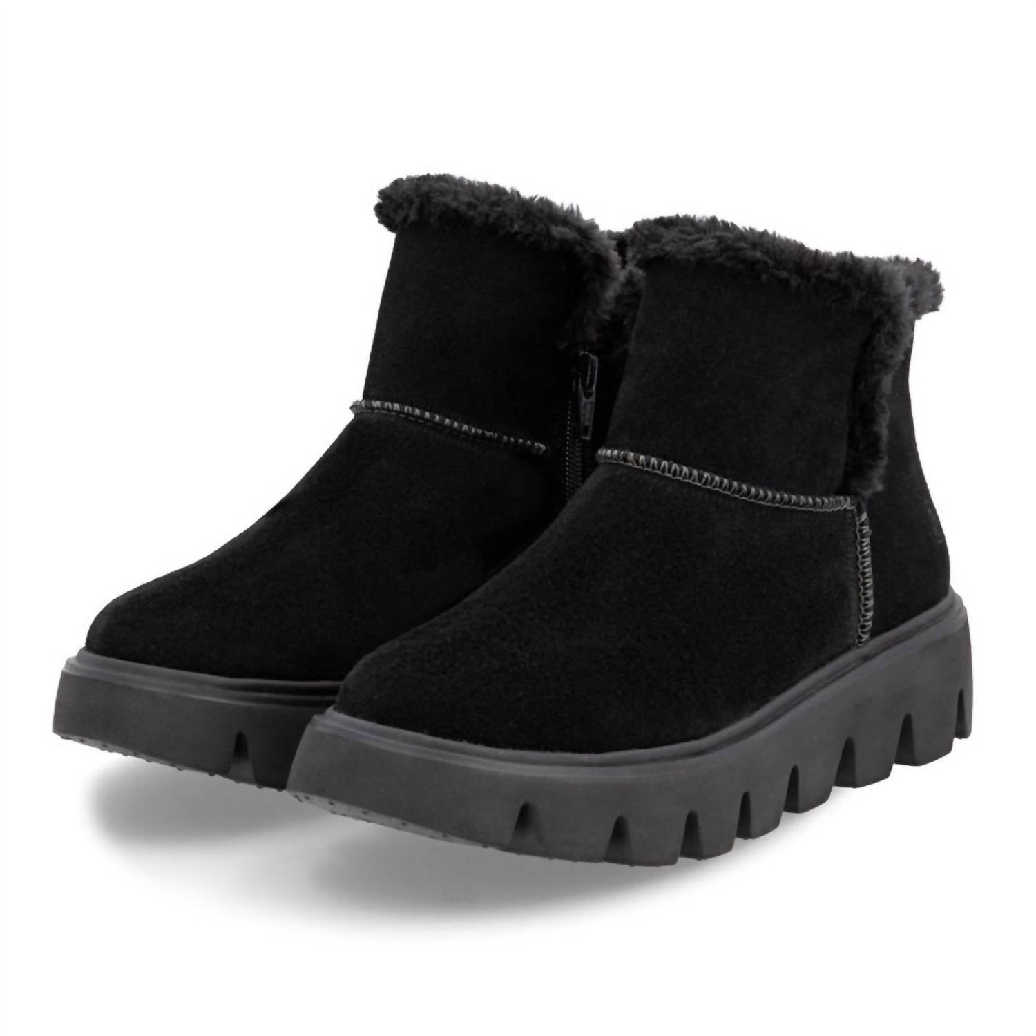 RIEKER Women's Kassandra Bootie in schwarz - women's shoe - view 4