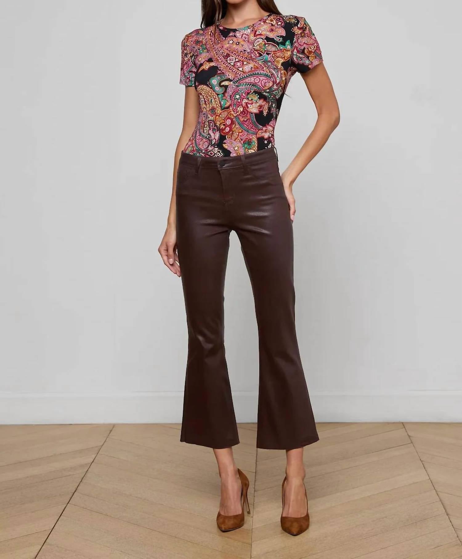 L'Agence - Kendra Kick Flare Jean