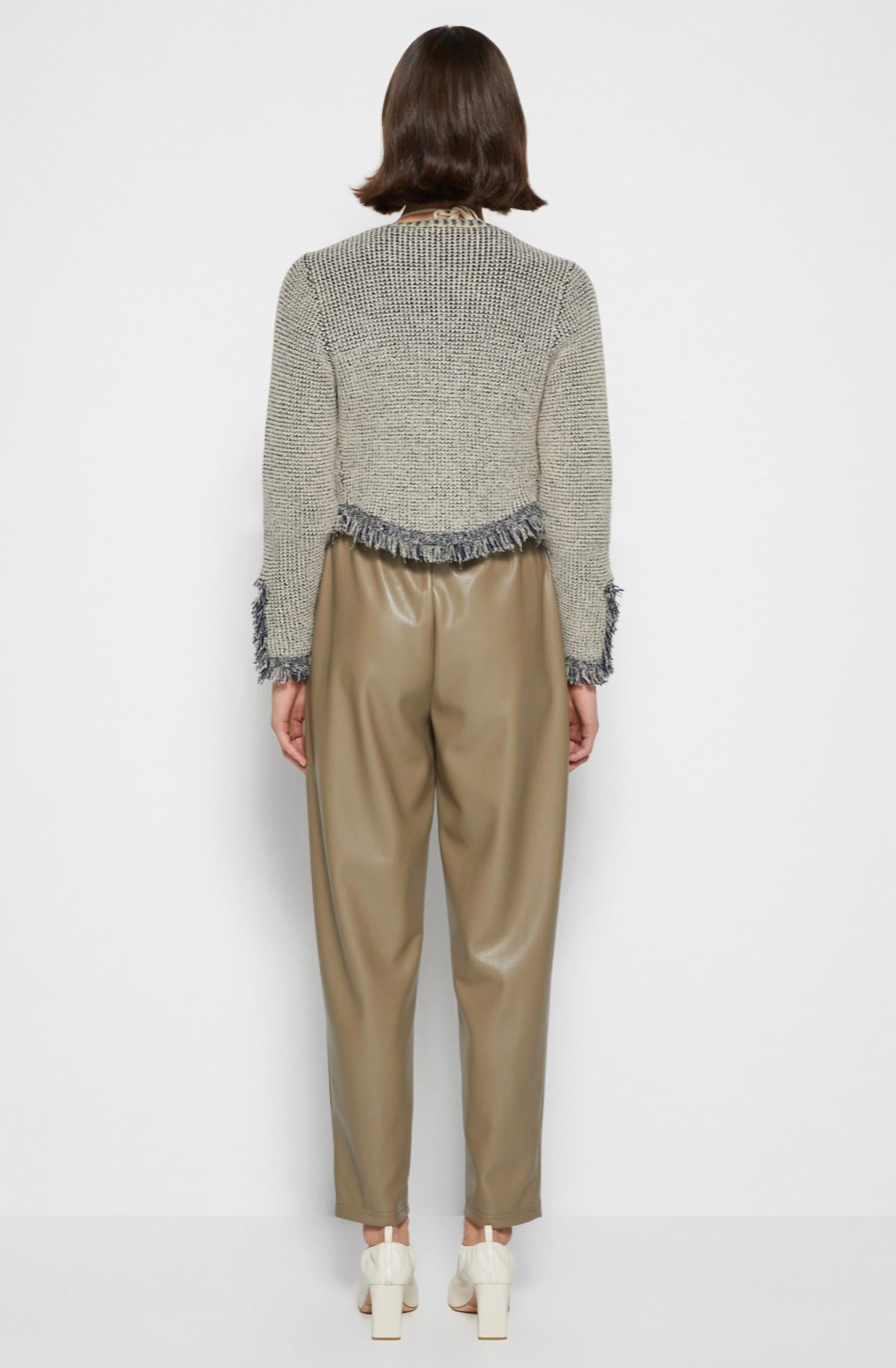 Marleigh Recycled Knitwear Jacket with Pockets