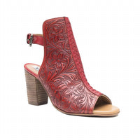 Bohera - Women's Callandra High Front Hand-tooled Sandals