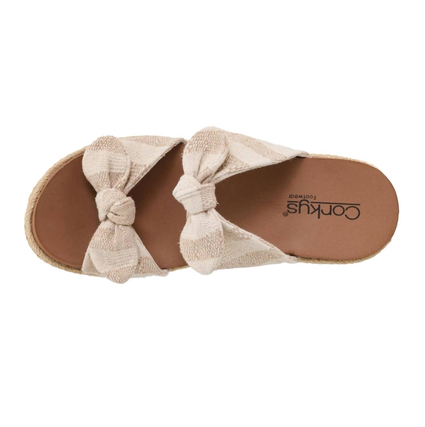Corkys Footwear - Women's Tie The Knot Wedge Sandal