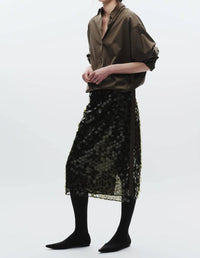 Saint Art - Zyon Mesh Sequin Skirt