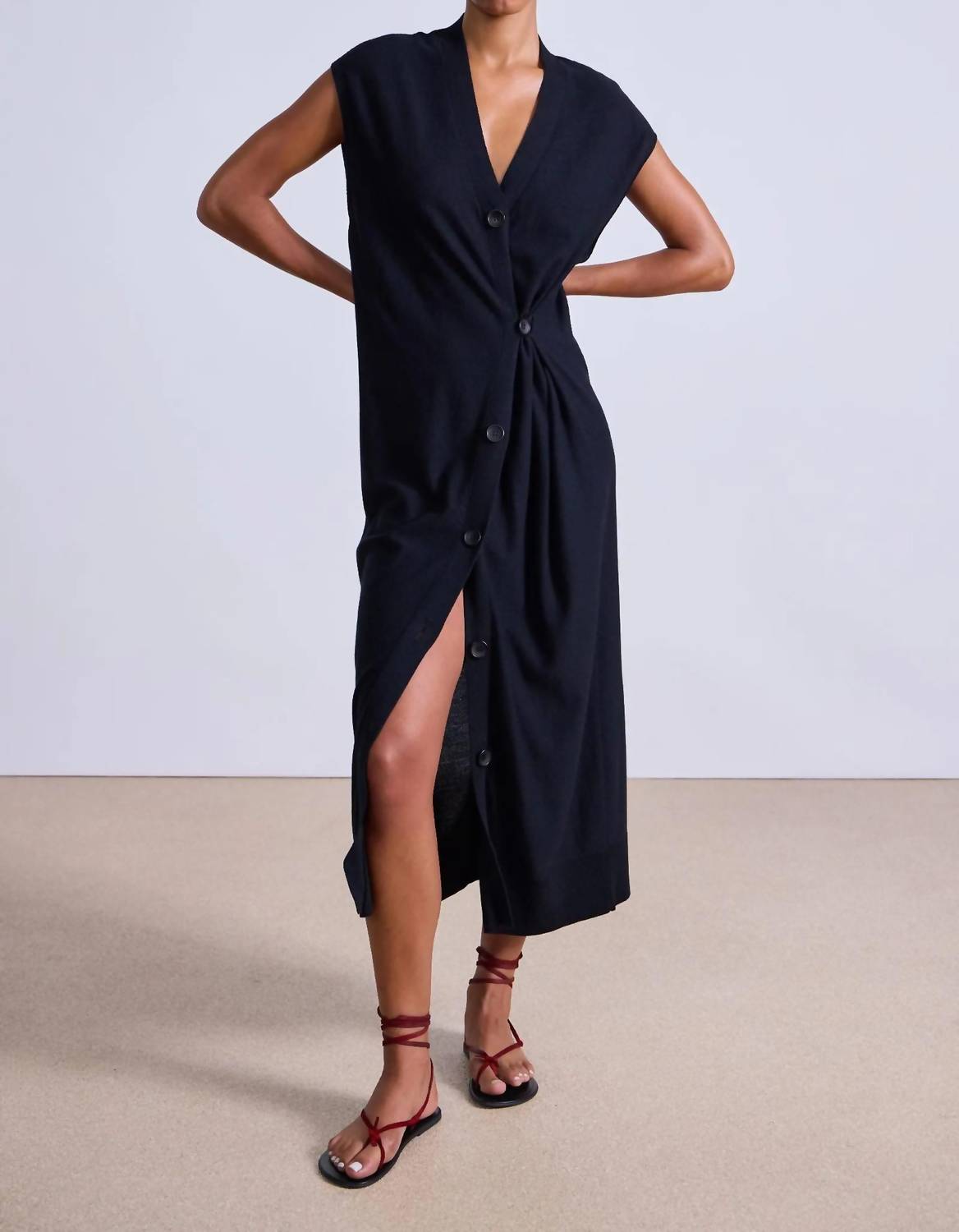 Apiece Apart - Olana Knit Midi Dress