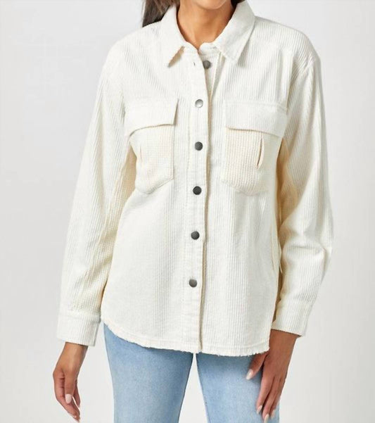 Mystree - Button Down Coat Jacket