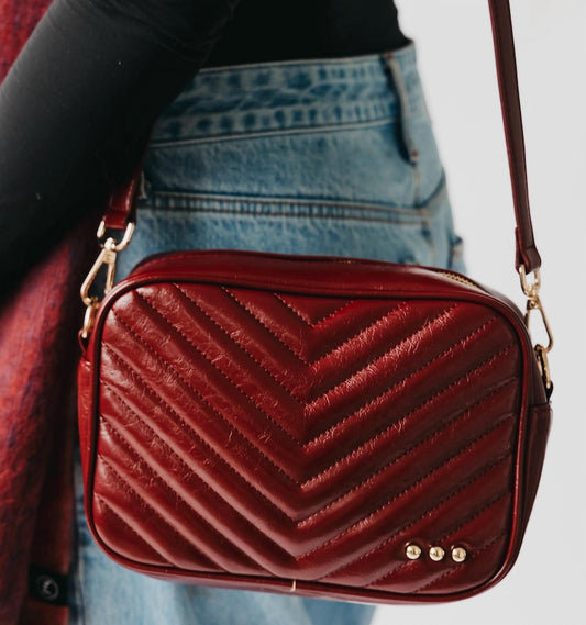 Pretty Simple - Women's Sienna Quilted Crossbody Bag