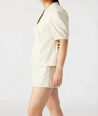 STEVE MADDEN Jane Top in bone - women's blouse - alternate view