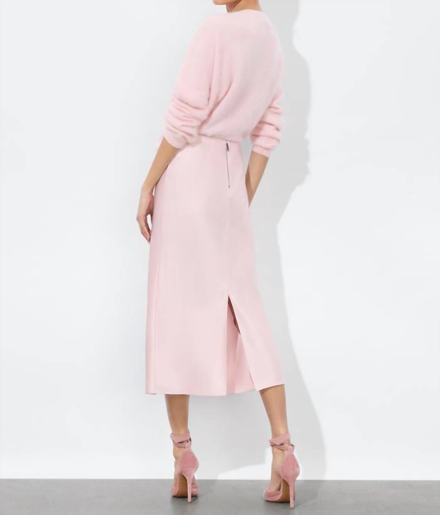 Alice + Olivia - Maeve Midlength Midi Slip Skirt