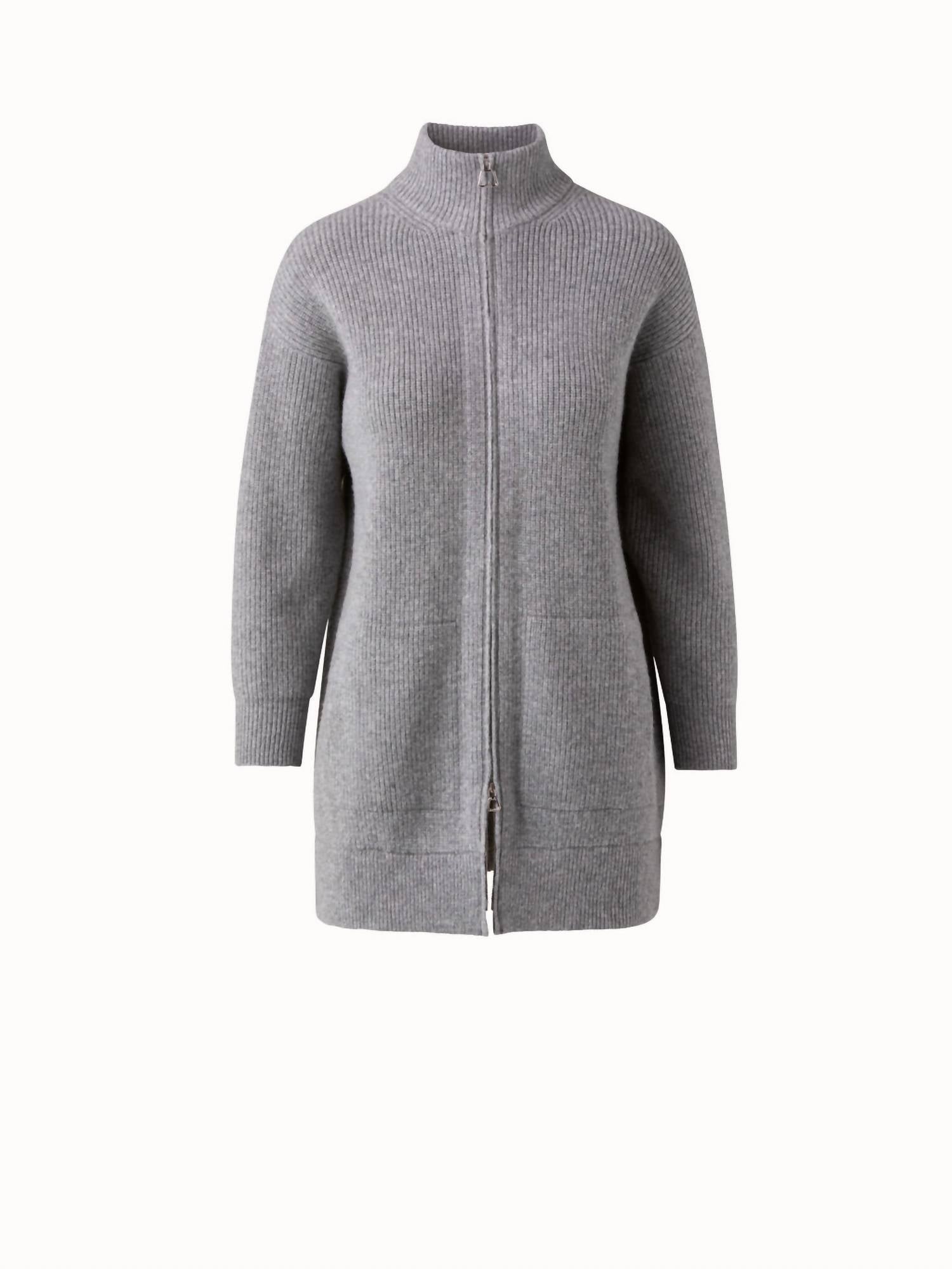 Akris - Women's Cashmere Ribbed Cardigan