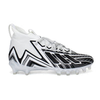 adidas Men's Freak 23 Inline Football Cleats Shoes in white - men's shoe - detail view