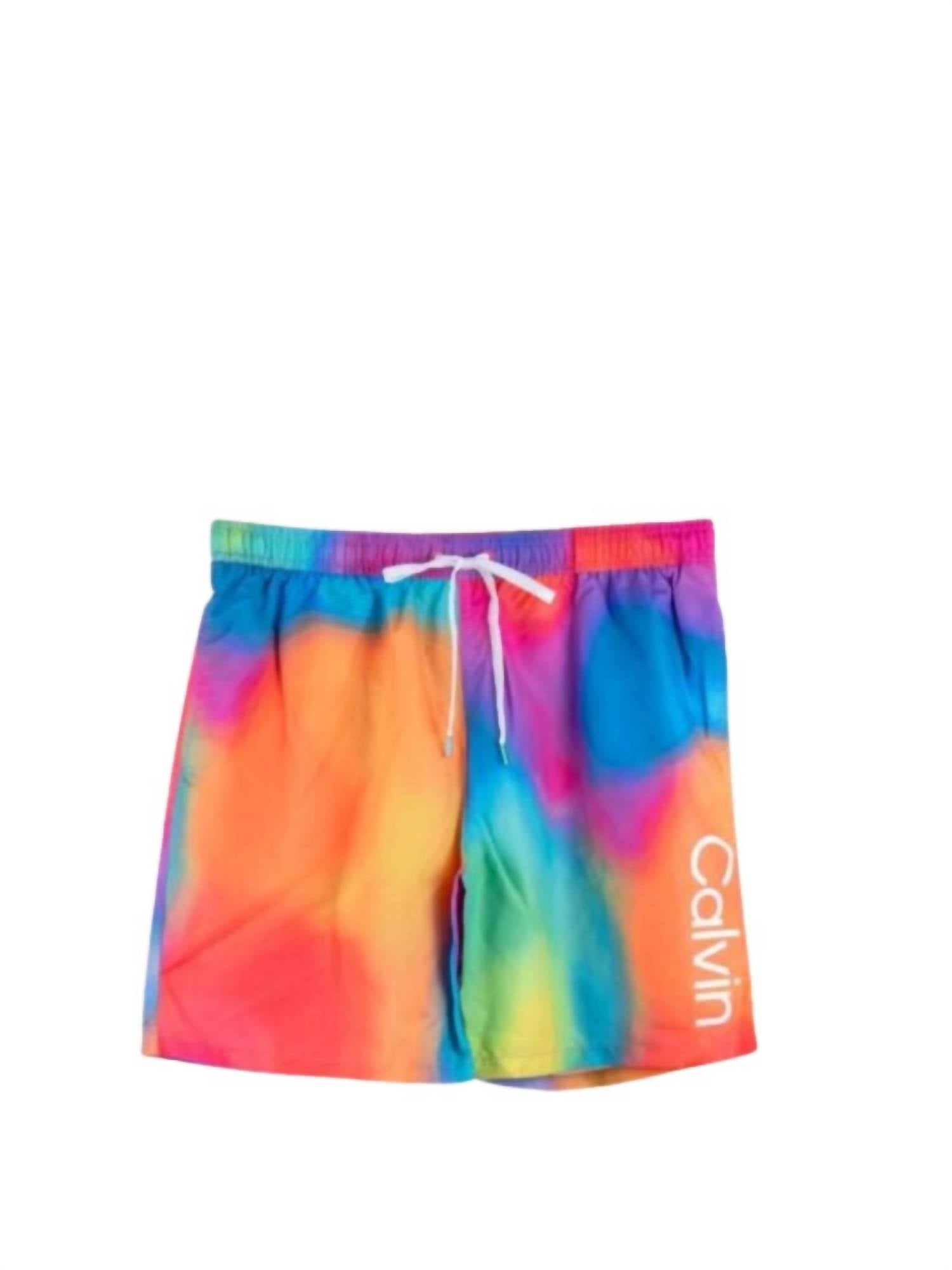 Calvin Klein - Men's Standard UV Protected Quick Dry Swim Trunk