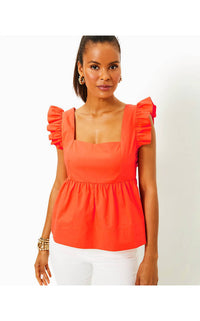 Lilly Pulitzer - Tiana Babydoll Cotton Top
