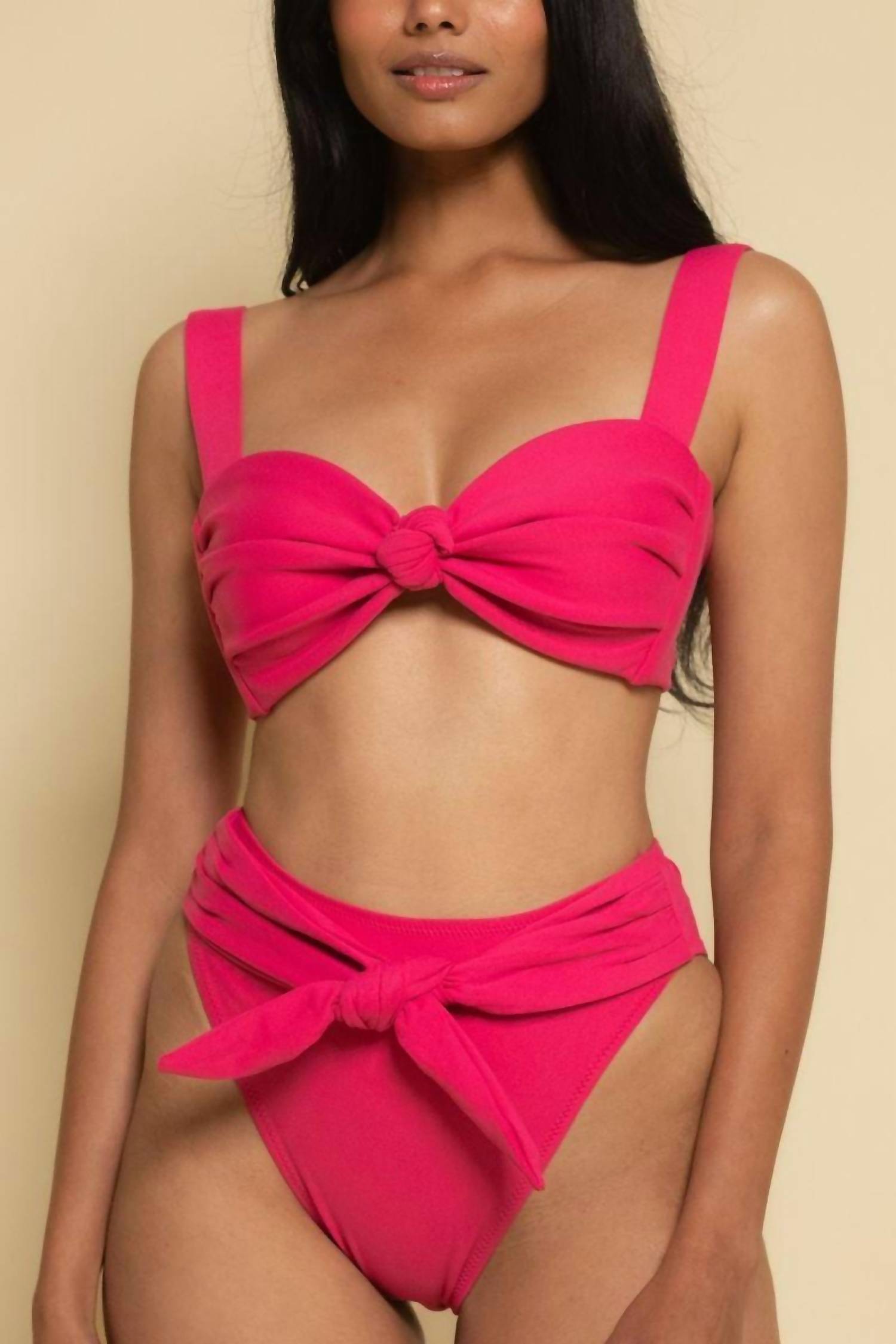 Montce - Paula Tie-up Bikini Bottom
