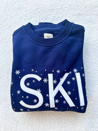 Sunkissed Coconut - Ski Snowflake Sweatshirt