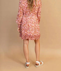 Listicle - Alisa Floral Print Dress