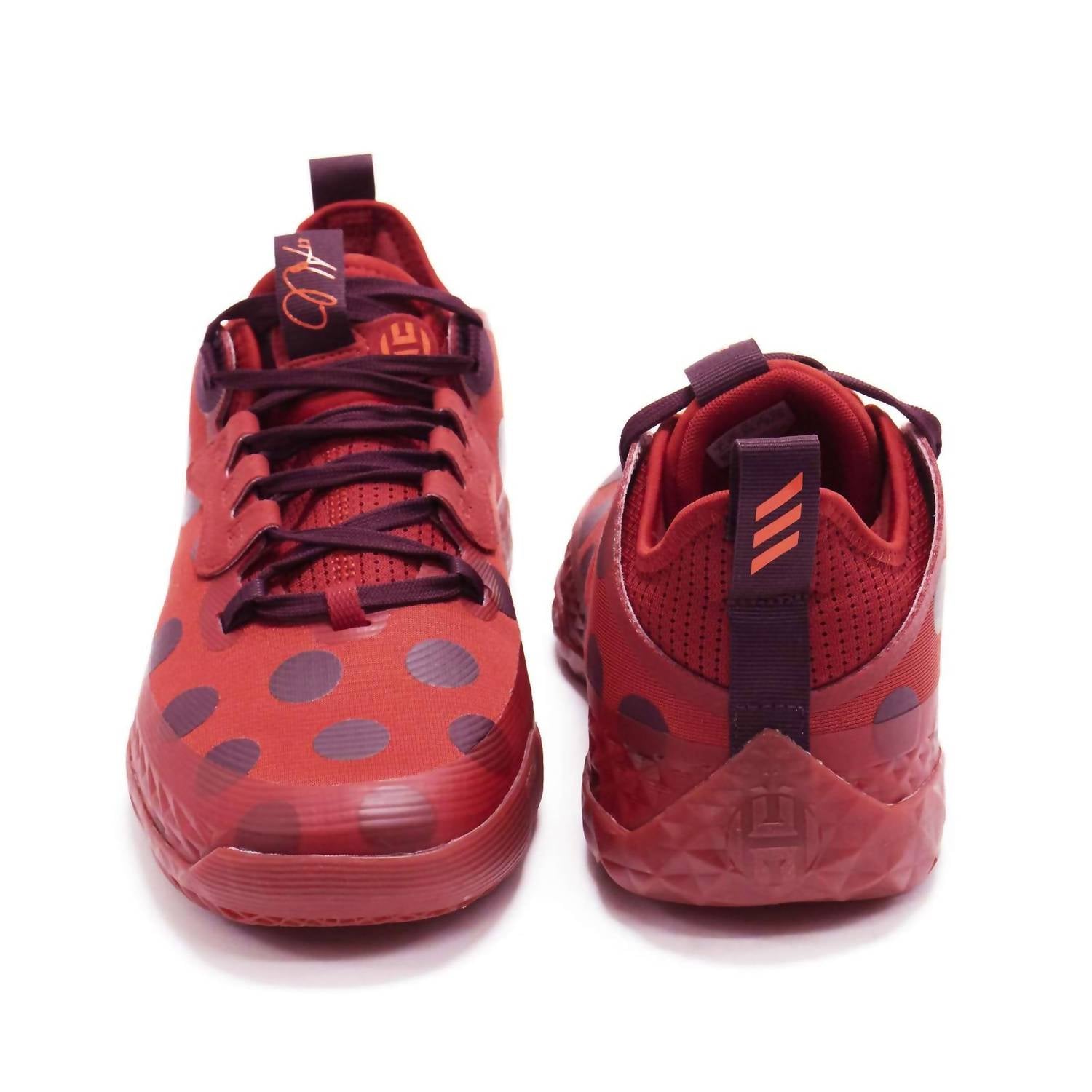 adidas Men's Harden Vol. 5 Futurenatural Basketball Shoes in team power red - men's shoe - view 4