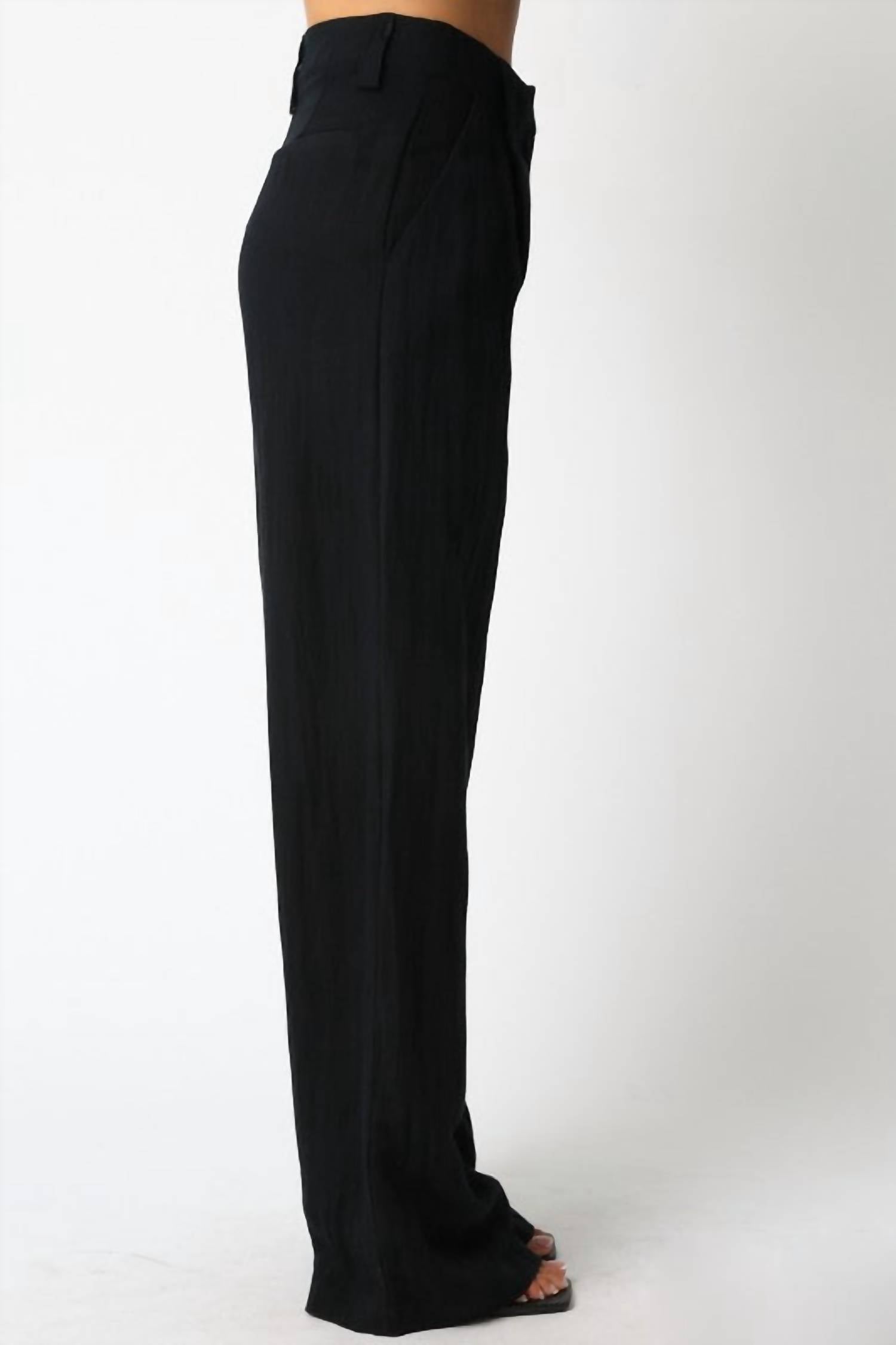 Olivaceous - Renew Wide Leg Pants
