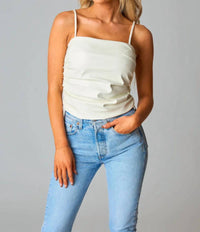 Buddylove - Vegan Leather Top
