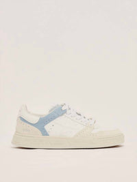 PREMIATA Women's Quinnd Leather Sneaker in white - women's sneaker