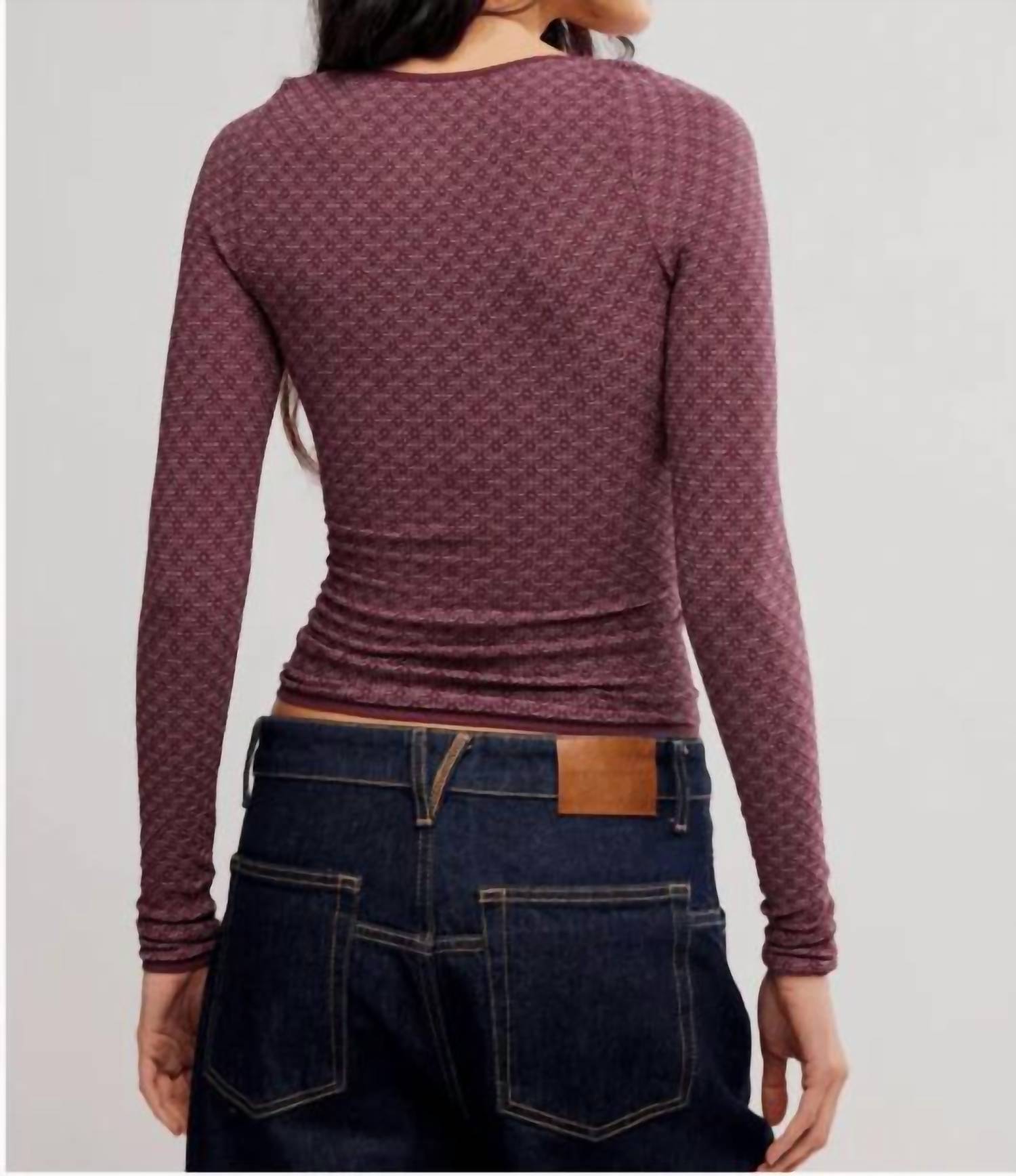Free People - Love Letter Long Sleeve Top