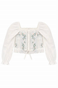 Katie J Nyc - Girl's Allegra Floral Top