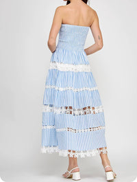 Strut & Bolt - Lena Eyelet Midi Dress