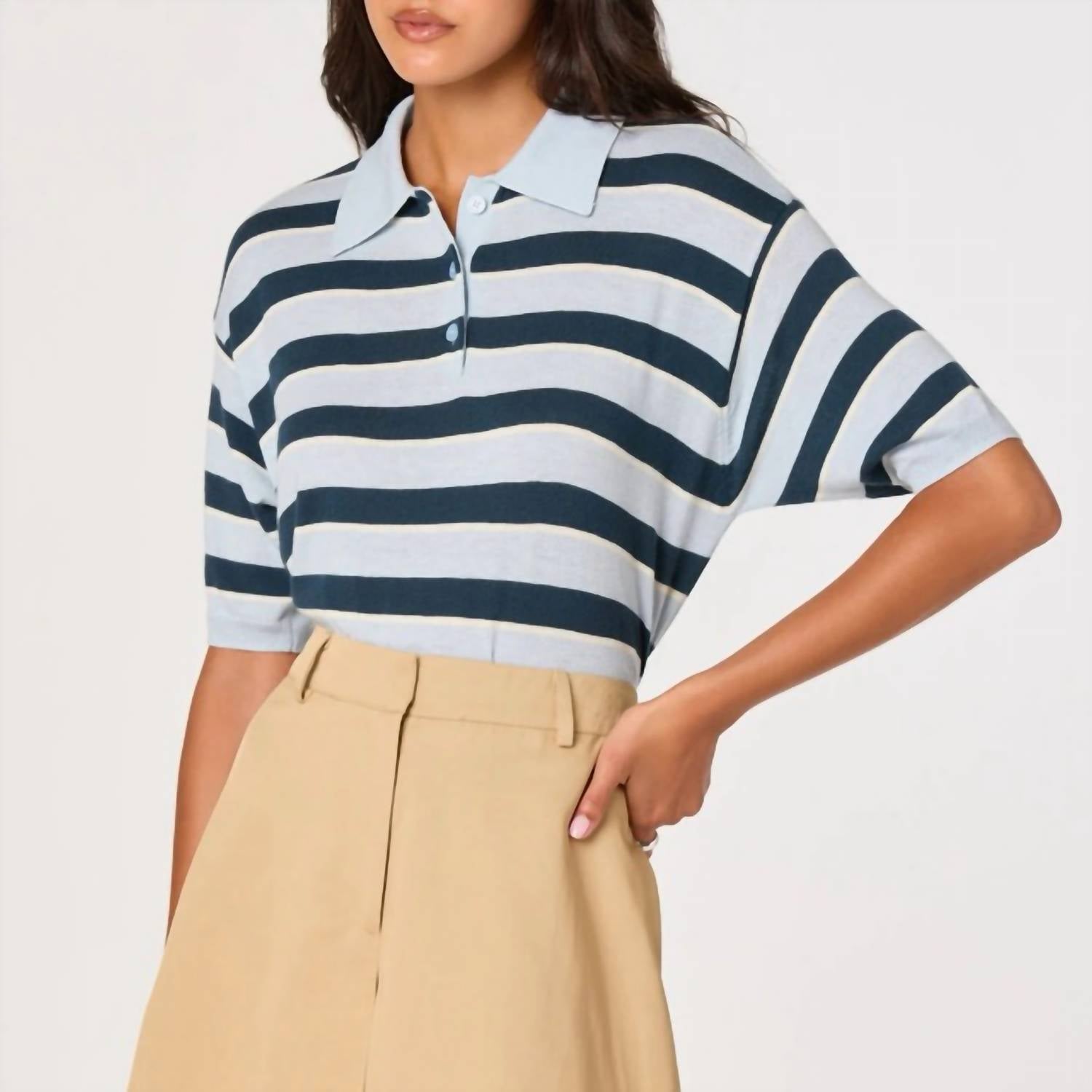 Astr - Scottie Polo Sweater