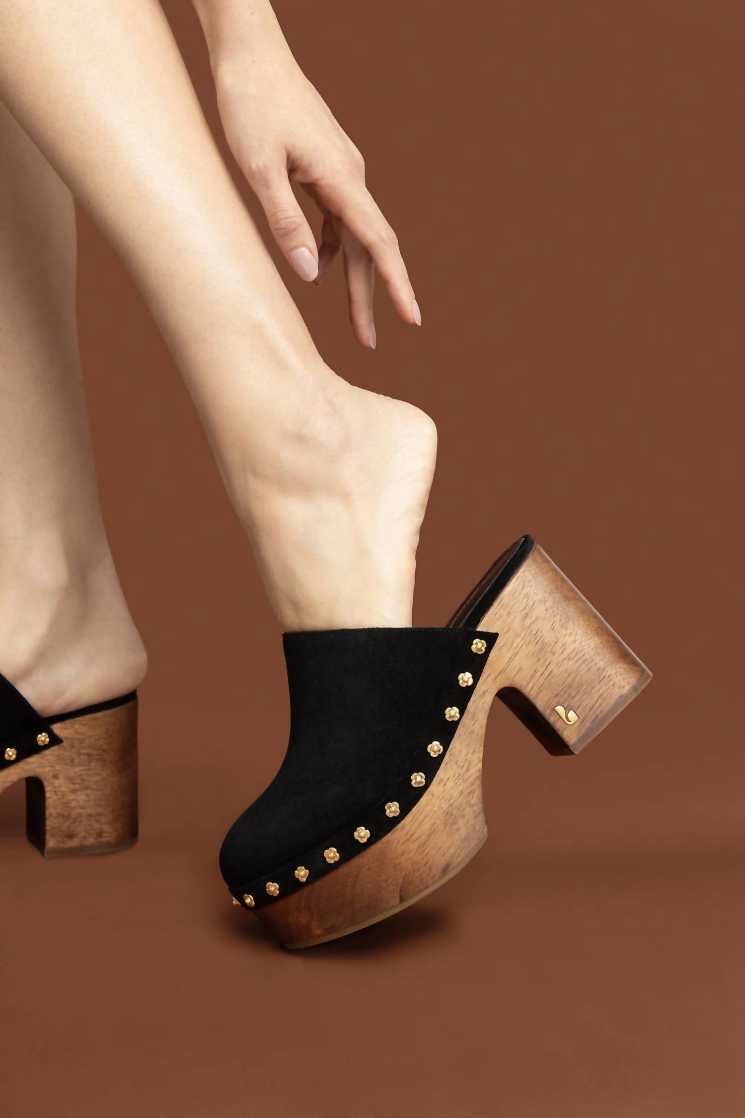 Larroude - Women's Miso Wooden Clog
