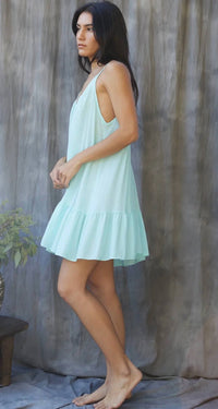 9Seed - St Tropez Ruffle Mini Dress