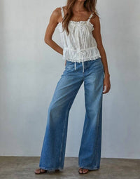 By Together - Salvador Eyelet Top