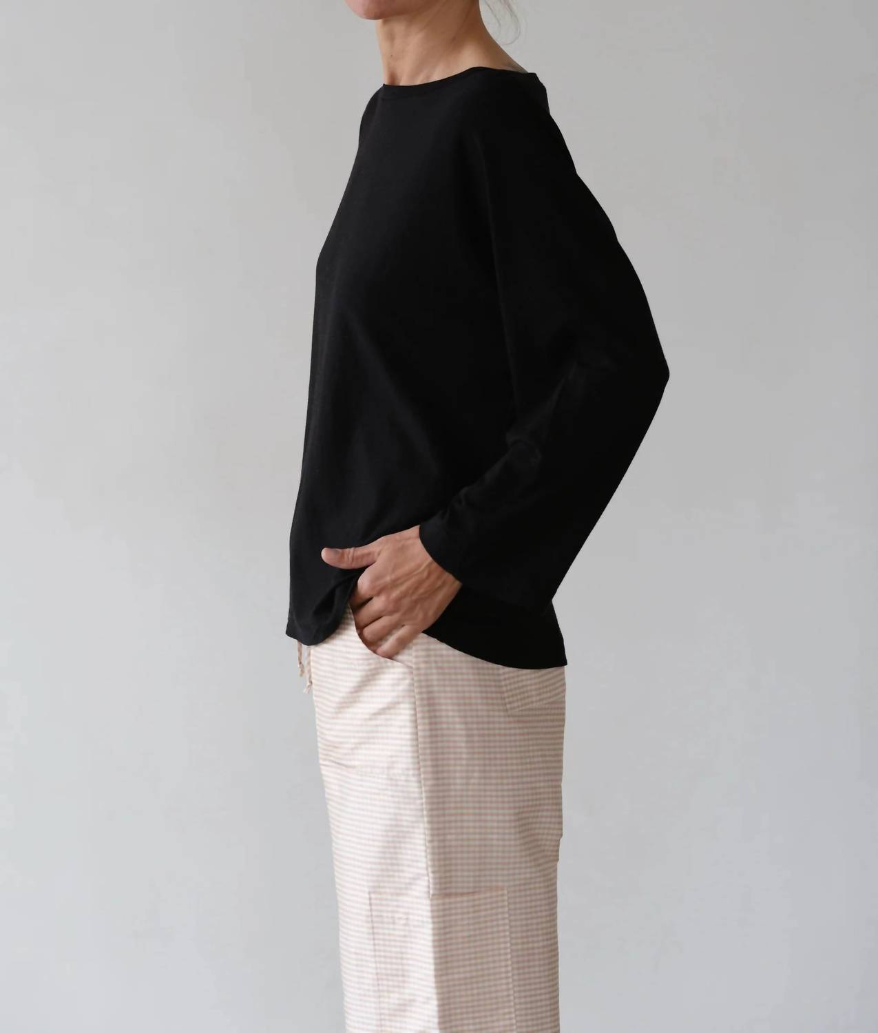 Donni. - Jersey Relaxed Boatneck Tee