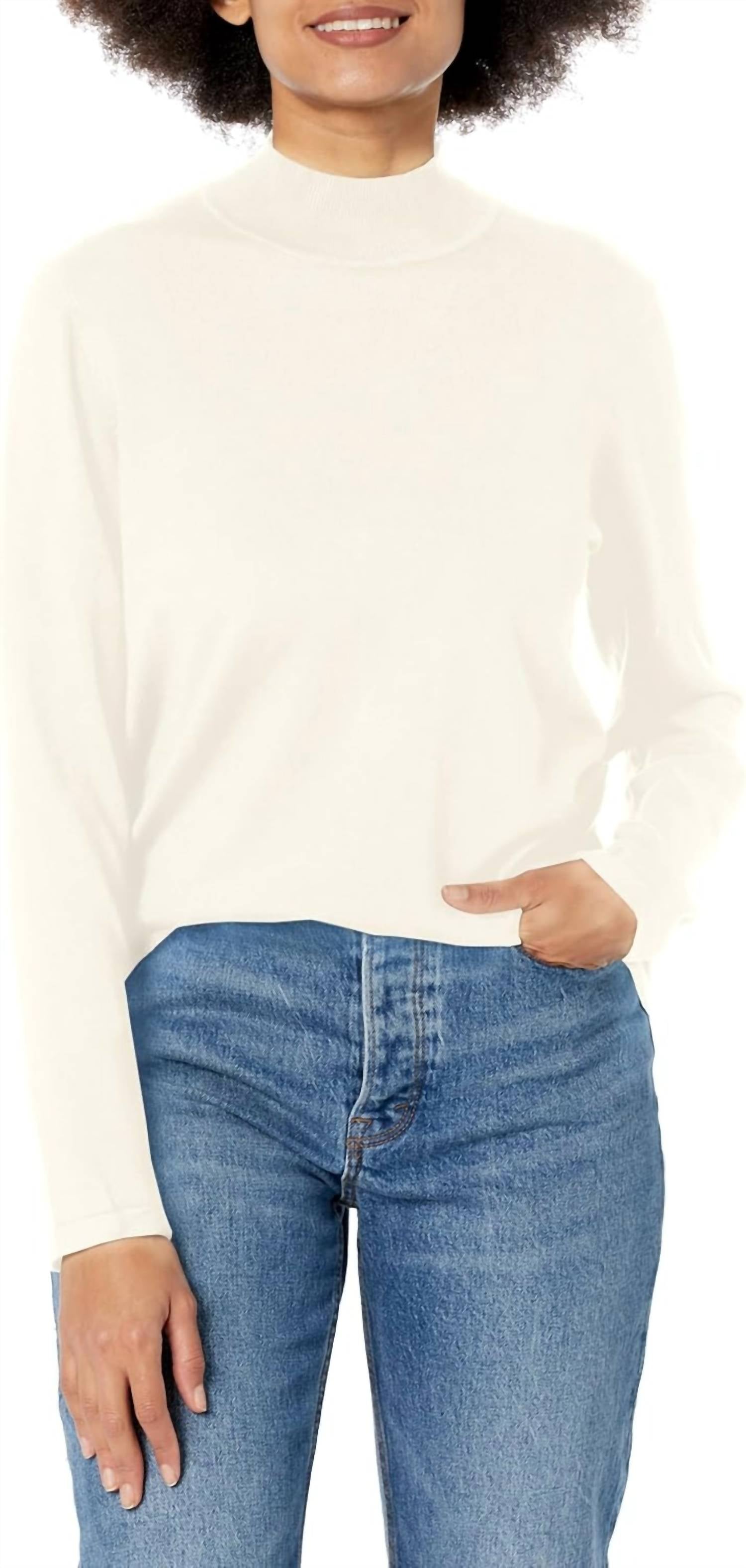 Multiples - Mockneck Sweater