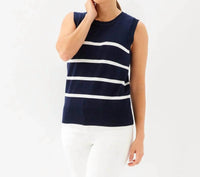 Karen Kane - Stripe Sweater Tank
