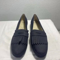 Amalfi by Rangoni Women's Dannola Kiltie Penny Loafer in navy - women's flats - view 4