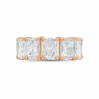 Diana M Jewels - Women's Radiant Lab-Grown Diamond Eternity Band (13.00 Ct) - Signature