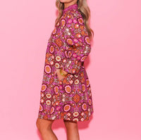 Ivy Jane - Back Tie Long Sleeve Dress