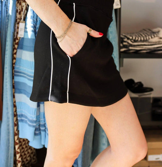 Rd Style - Santia Scuba Mini Skirt