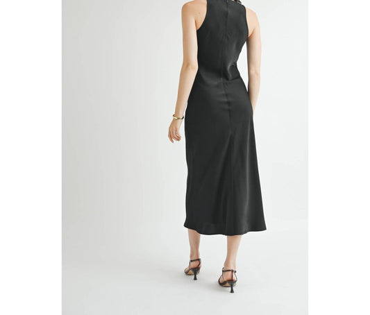 Fun 2 Fun - Satin Maxi Dress