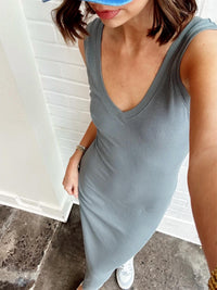 Lna - Irina V Neck Dress