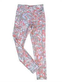 Dkny - Women's Sport Printed Interlock High-waist 7/8 Fitness Legging