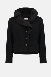 Joseph Ribkoff - Ruffled Long-sleeve Casual Shirt