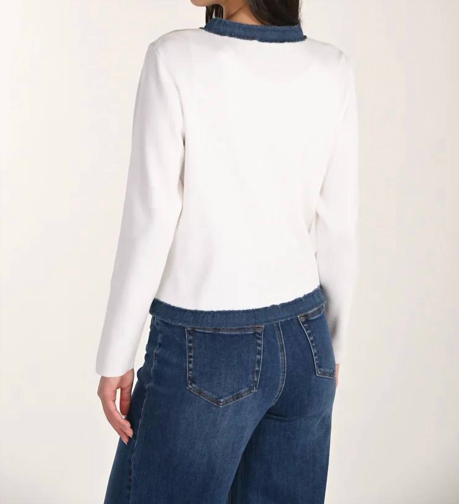 Frank Lyman - Tivra Textured Knit Cardigan
