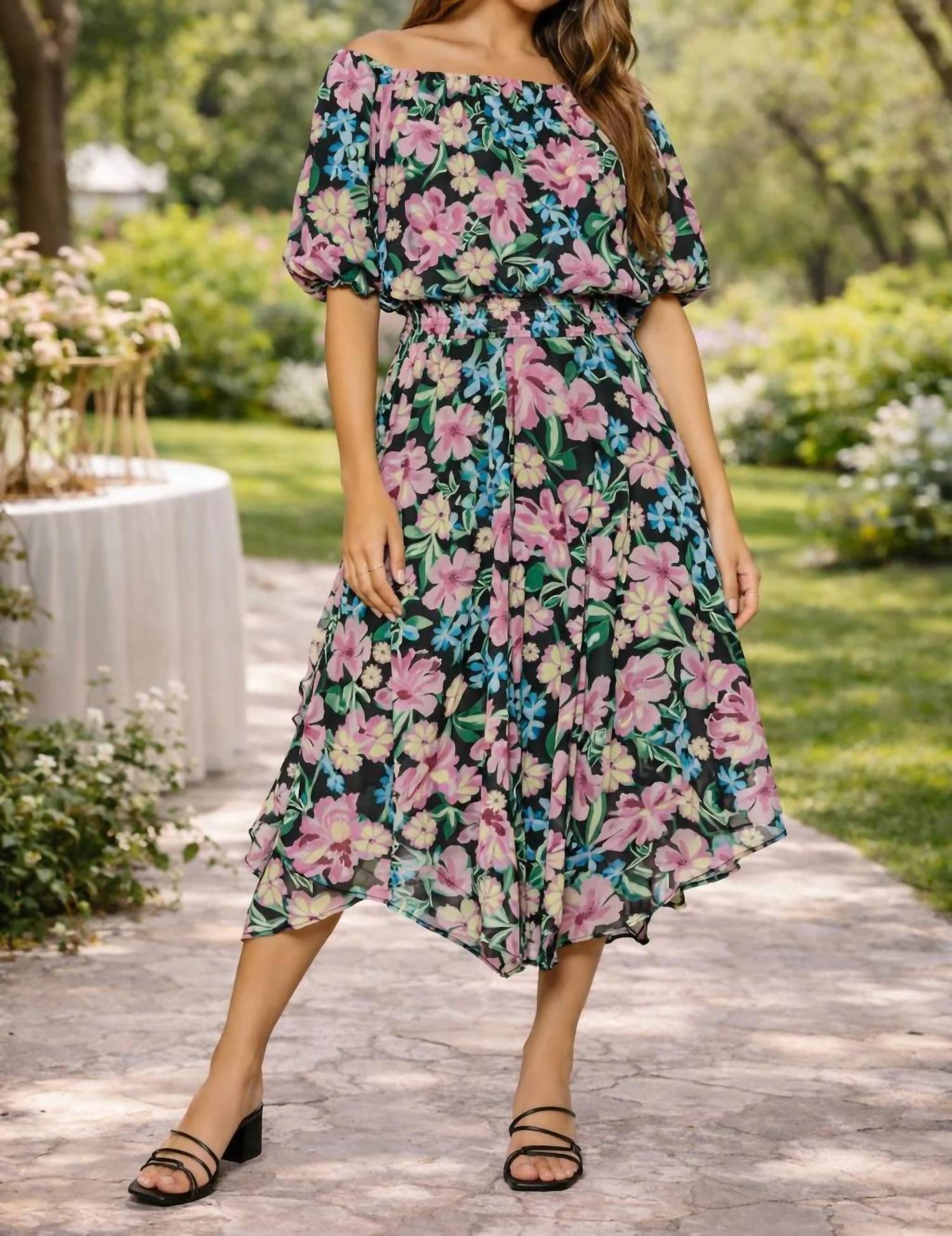 Lost + Wander - Camilla Bloom Maxi Skirt