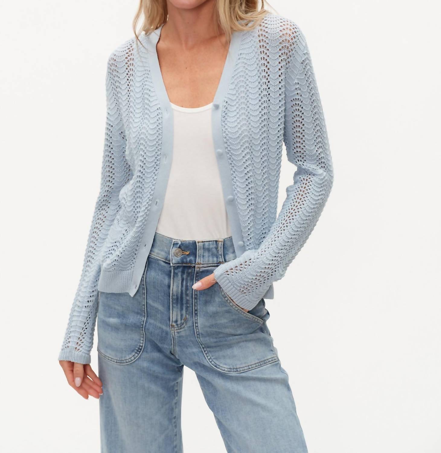Six/Fifty - Mist Crochet Sweater