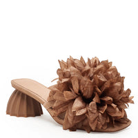 Cecelia New York - Women's Dahlia Botanical Applique Sandal
