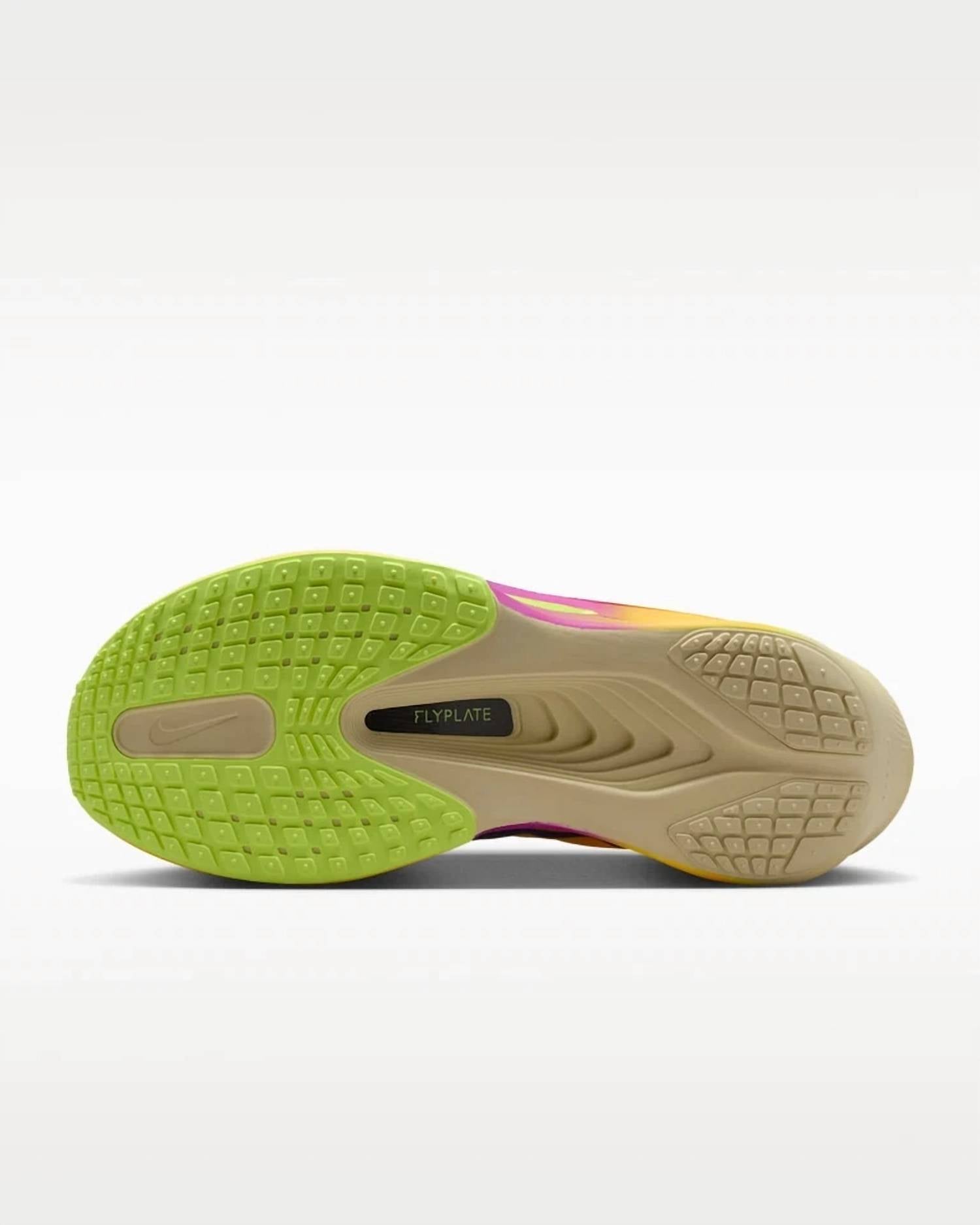 NIKE Women's Zoom Fly 6 Shoes in citron pulse indigo burst volt ice - women's shoe - view 5