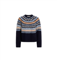 Marie Oliver Dion Sweater in sea 1 - women's sweater - view 4