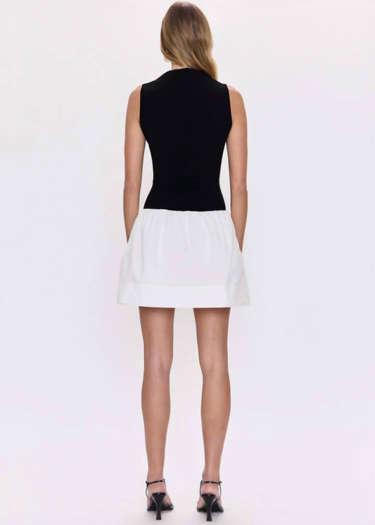 Pistola - Adrienne Mixed Media Mini Dress