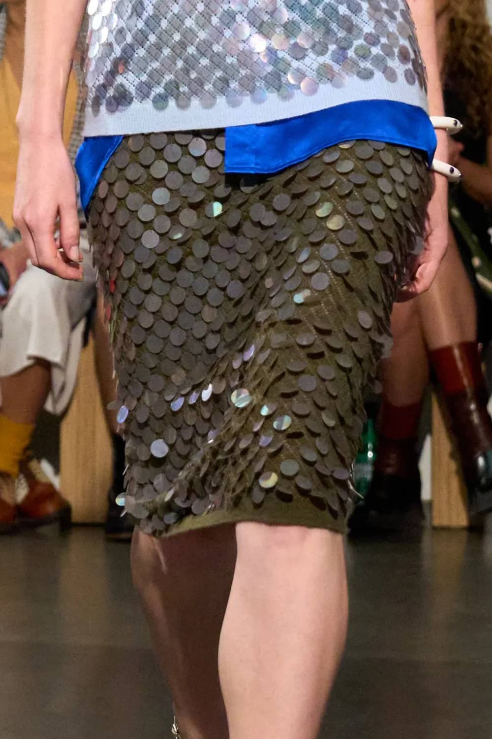 Zankov - Matteo Pailette Skirt